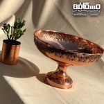 میوه خوری مسی گل دار