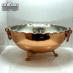 کاسه میوه خوری مسی بزرگ