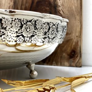 میوه خوری سه پایه کروم