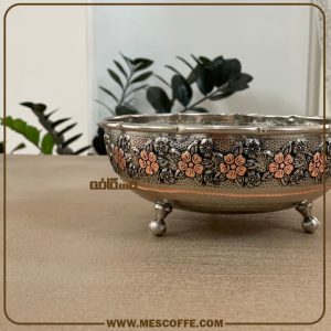 شکلات خوری مسی گل سرخ