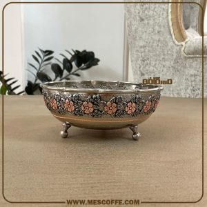 شکلات خوری مسی گل سرخ
