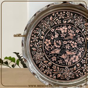 سینی مسی کروم متوسط