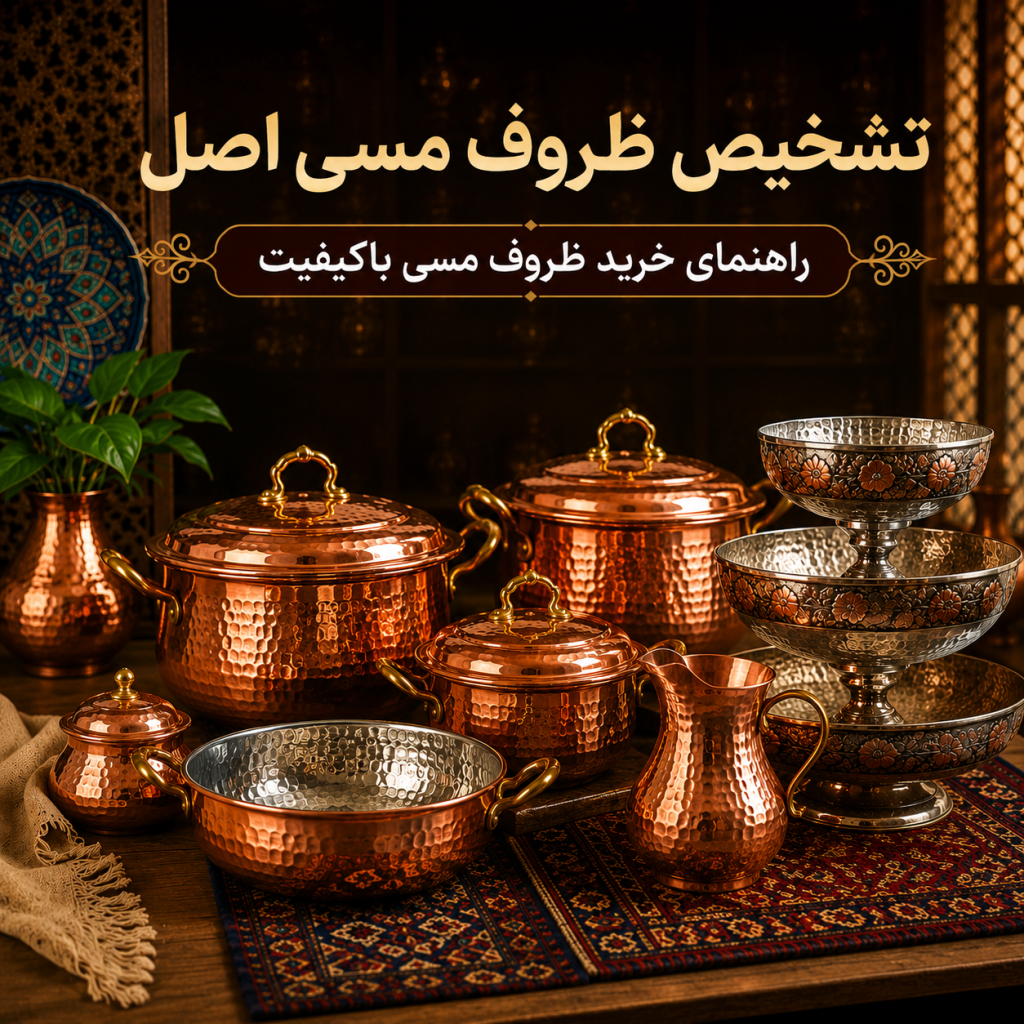 صفحه اصلی 136 شخیص ظروف مسی اصل